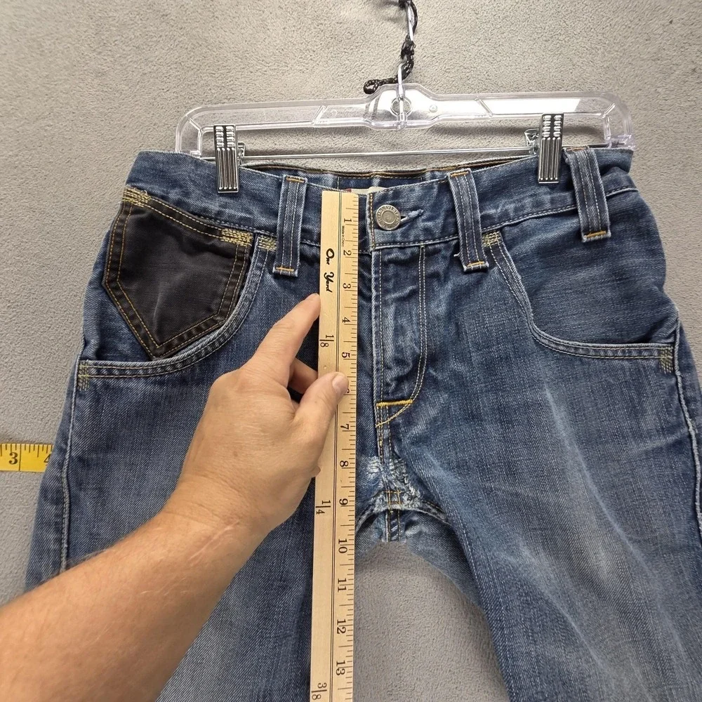 Vintage Levis 511 Jeans Mens Slim Engineered Honeycomb Medium Wash Fits 29x32